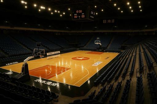 プロバスケット会場の雰囲気 プロバスケット会場の雰囲気の写真