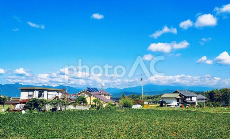 田舎の風景 田舎,田んぼ,田園の写真素材