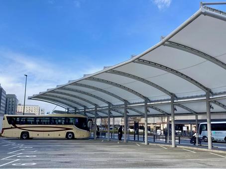 バスターミナル〜京都駅八条口〜 バスターミナル〜京都駅八条口〜 バスターミナル,バス,観光バスの写真素材