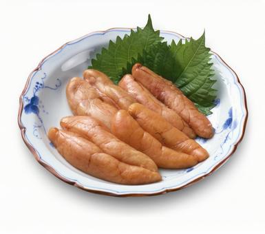 たらこ 白背景 たらこ 白背景 たらこ,魚卵,食材の写真素材