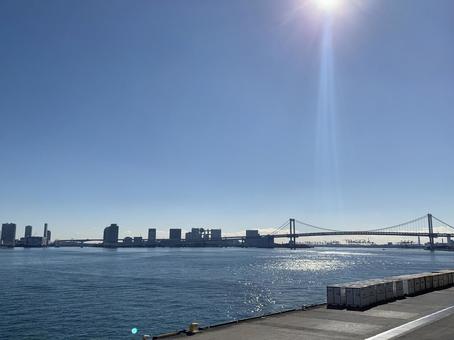 お台場の風景 お台場の風景の写真