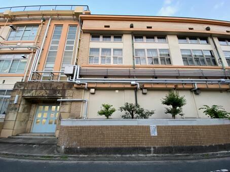 京都市　小学校旧校舎 学校,歴史博物館,公共施設の写真素材