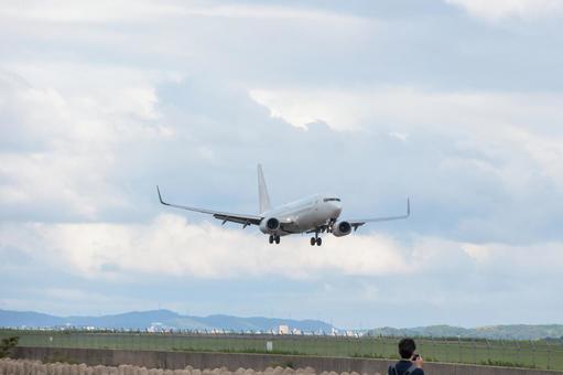 出雲空港の穏やかな午後のひととき 出雲空港の穏やかな午後のひととき 飛行機,航空機,旅客機の写真素材