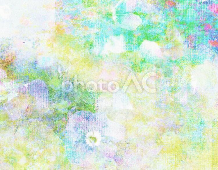 淡い色彩の幻想イメージ 水彩画,淡い色合い,キャンバスの写真素材