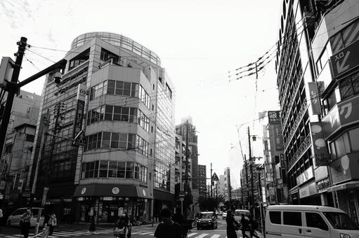 京橋駅裏路地の風景 京橋駅裏路地の風景の写真