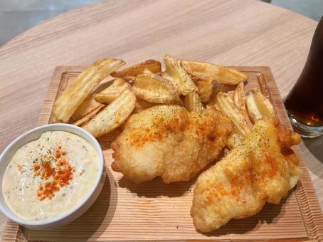 フィッシュアンドチップス ポテト フライ フィッシュアンドチップス ポテト フライ フライ,フィッシュアンドチップ,ポテトの写真素材