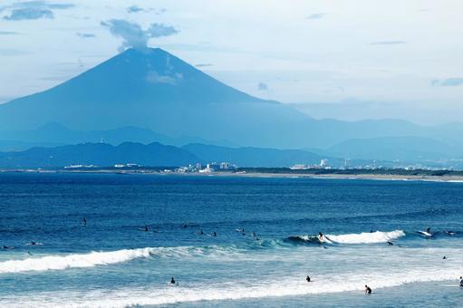 夏の湘南海岸 夏の湘南海岸の写真