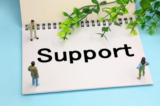 Supportの文字素材 support,サポート,窓口の写真素材