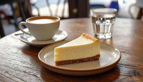 チーズケーキの写真