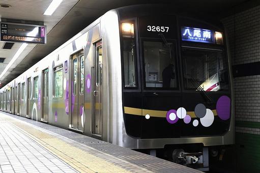 Osaka Metro 30000A系 30000a系,谷町線,電車の写真素材