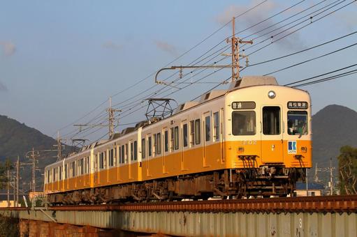 ことでん琴平線、1200形、1202編成 ことでん,琴電,琴平線の写真素材