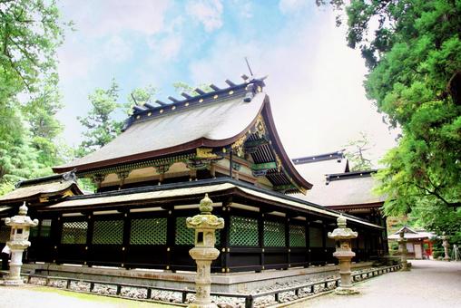 香取神宮 本殿 東国三社 パワースポット 香取神宮 本殿 東国三社 パワースポット パワースポット,香取神宮,初詣の写真素材