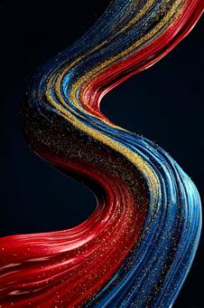 美しい光が交差する抽象的な背景の写真