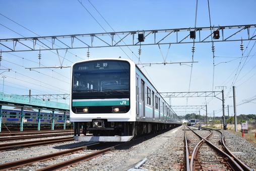 Photo, e501, joban line, joban rapid line, 