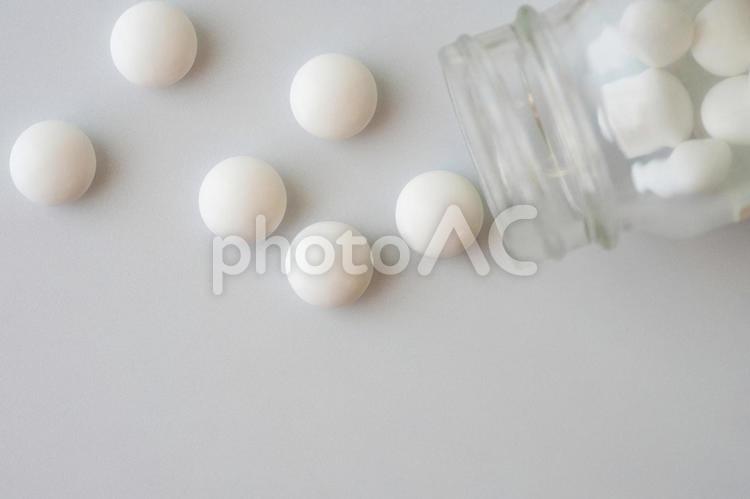 白い錠剤 錠剤,薬,白の写真素材