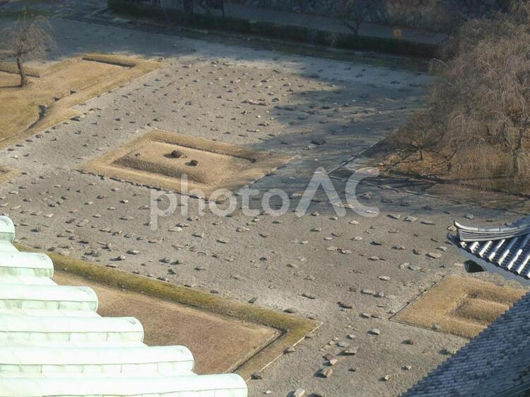 名古屋城本丸御殿跡 名古屋城本丸御殿,名古屋城の写真素材