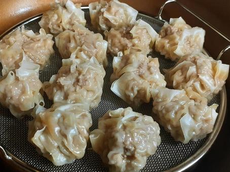 手作りしゅうまい 手作りしゅうまい 手作り,美味しい,しゅうまいの写真素材