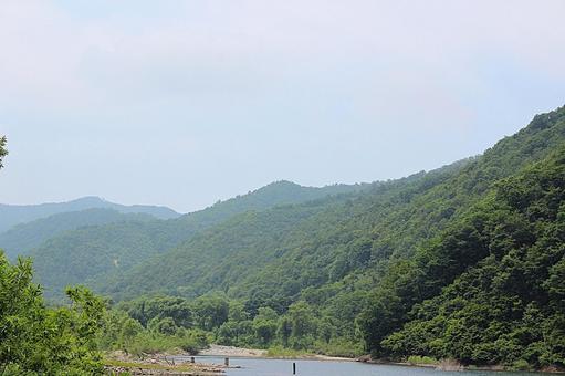 銀山平の山脈 銀山平の山脈の写真