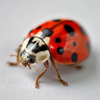 小さな命、てんとう虫の美しさ 小さな命、てんとう虫の美しさの写真