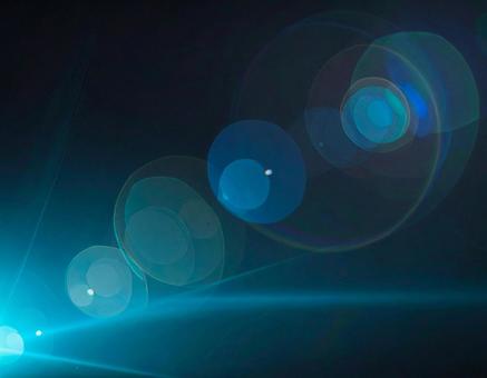 虹 ライトリーク　オーバーレイの写真