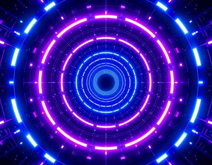 ワープ背景 ワープ背景の写真