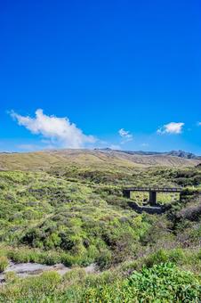 熊本県　阿蘇市　阿蘇くじゅう国立公園 阿蘇くじゅう国立公園,阿蘇,熊本の写真素材