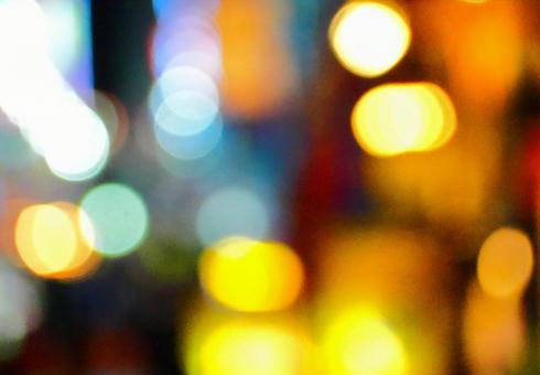 Night city neon lights Free material, JPG