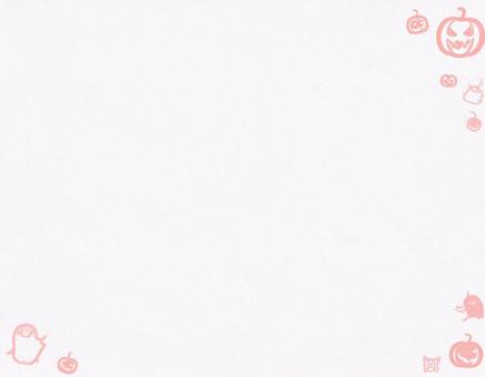 和紙風ハロウィン背景の写真