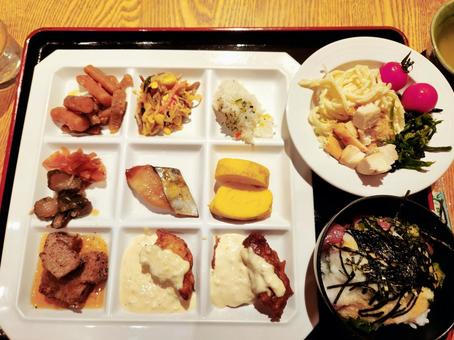 バランスのとれた食事 バランスのとれた食事の写真