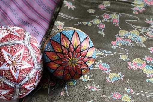 てまり てまり,手鞠,手まりの写真素材