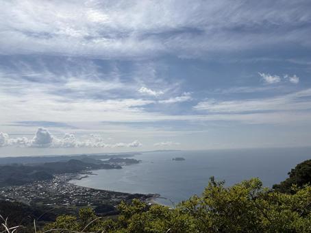 鋸山ならの眺めの写真