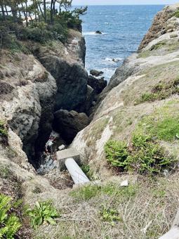 海と崖 海と崖 海,岩,崖の写真素材