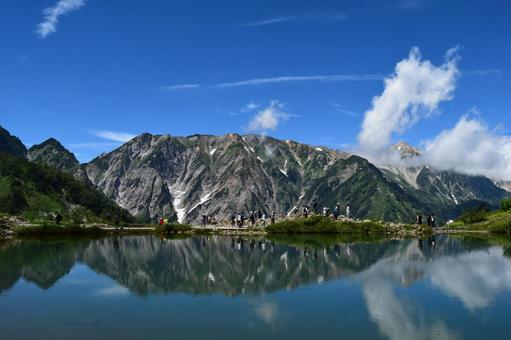八方池登山 八方池登山の写真