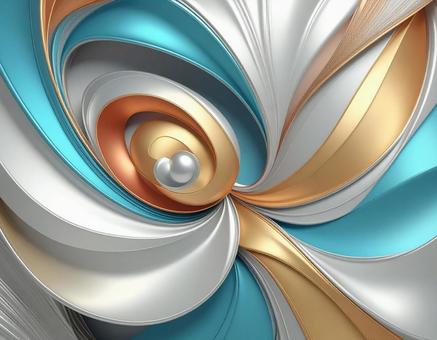 メタリック3D メタリック3Dの写真