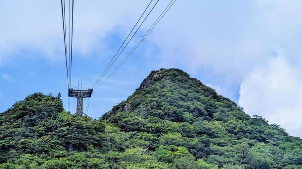 筑波山 女体山 筑波山 女体山 女体山,筑波山,名峰の写真素材