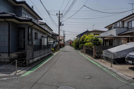 北本市の住宅地 北本市の住宅地の写真