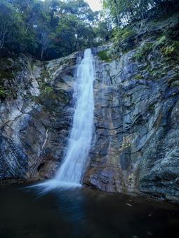 福智山・白糸の滝 福智山・白糸の滝 白糸の滝,滝,川の写真素材