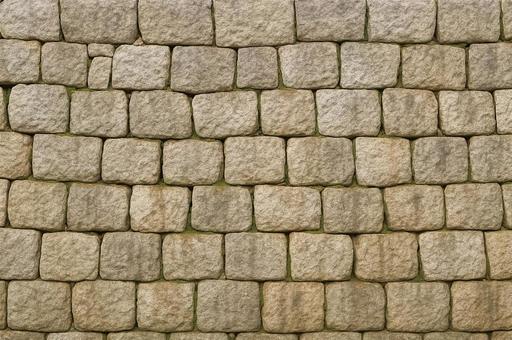 【背景素材】積み石の壁3 【背景素材】積み石の壁3の写真