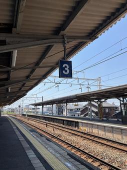 Photo, station, platform, line, 