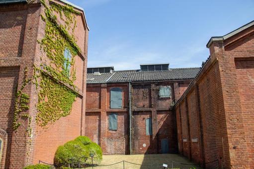 ノリタケの森 ノリタケの森 ノリタケの森,建物,晴れの写真素材