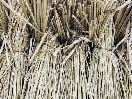 藁テクスチャーの写真
