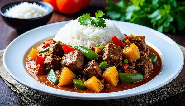夏野菜カレー 夏野菜カレーの写真