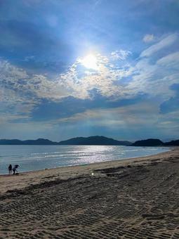 山口県光市　虹ヶ浜 山口県,光市,虹ヶ浜の写真素材