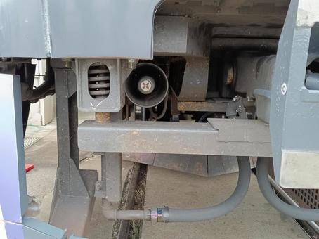 E353系連結器横 ホーン E353系連結器横 ホーン 鉄道,jr,jr東日本の写真素材