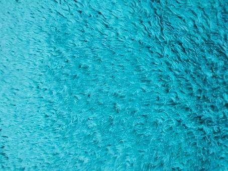 ターコイズの柔らかな繊維 ターコイズ,青,ブルーの写真素材