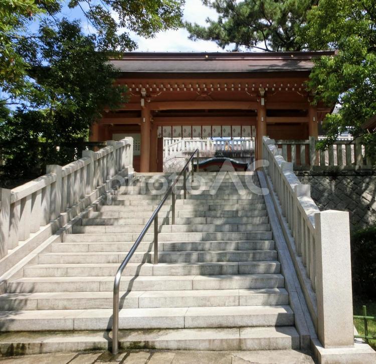 稲毛浅間神社の景色-5 稲毛浅間神社,千葉県千葉市稲毛区稲毛,参道の写真素材