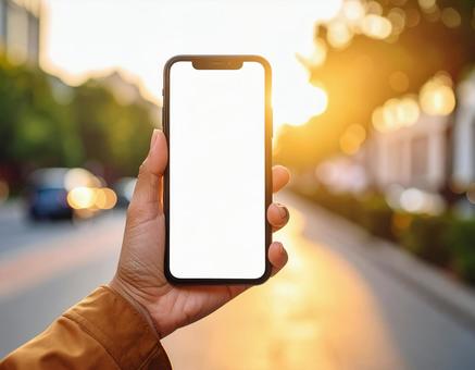 スマートフォンの素材 スマートフォンの素材の写真