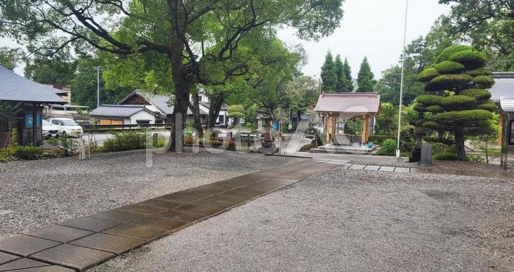 四国八十八ヶ所 30番 善楽寺 境内風景 善楽寺,手水場,手水舎の写真素材