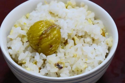 栗ご飯 栗ご飯 栗,ご飯,米の写真素材