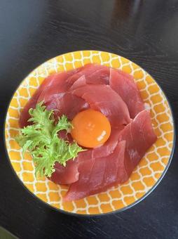 マグロ丼 海鮮丼,新鮮,丼の写真素材